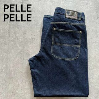 PELLE PELLE - ペレペレデニムジーンズストリートw34刺繍 PELLE PELLE - ペレペレデニムジーンズストリートw34刺繍