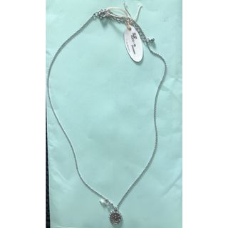 新品　ペンダントネックレス パール付き(ネックレス)