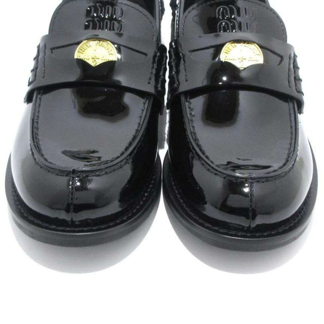 miumiu(ミュウミュウ) ローファー 37 レディース美品 ブラッシュ