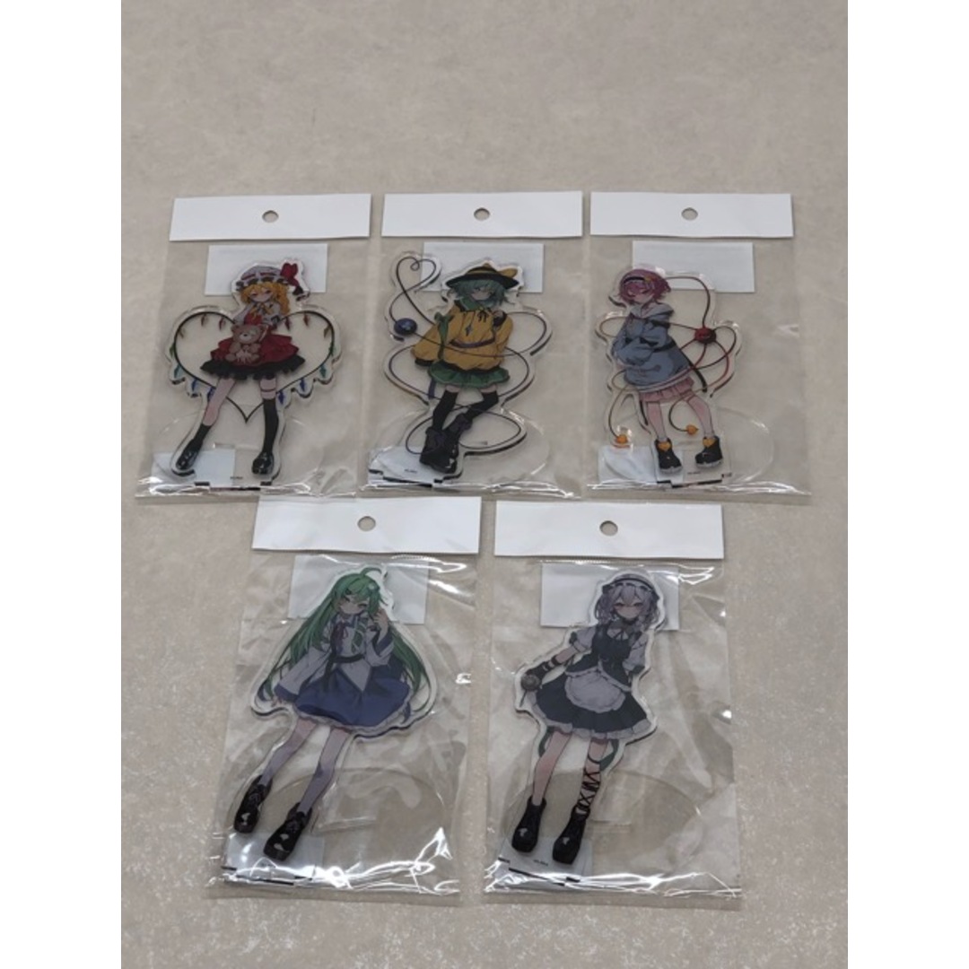未開封★東方Project×ブックオフ BOOKOFFコラボ　病みかわいいver. フランドール・スカーレット  古明地こいし さとり 十六夜咲夜 東風谷早苗 5種類セット【P1937-008】080