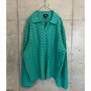 STUSSY - stussy curly S sweater の通販 by kpppy35's shop STUSSY - stussy curly S sweater の通販 by kpppy35's shop