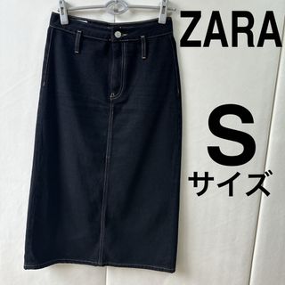 ZARA - ZARA ザラ ZW COLLECTION フィット ミディスカート Sの ZARA - ZARA ザラ ZW COLLECTION フィット ミディスカート Sの