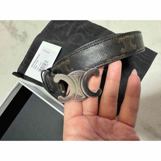 CELINE - BTSテテ着用 Celineトリオンフベルトの通販 by our's CELINE - BTSテテ着用 Celineトリオンフベルトの通販 by our's