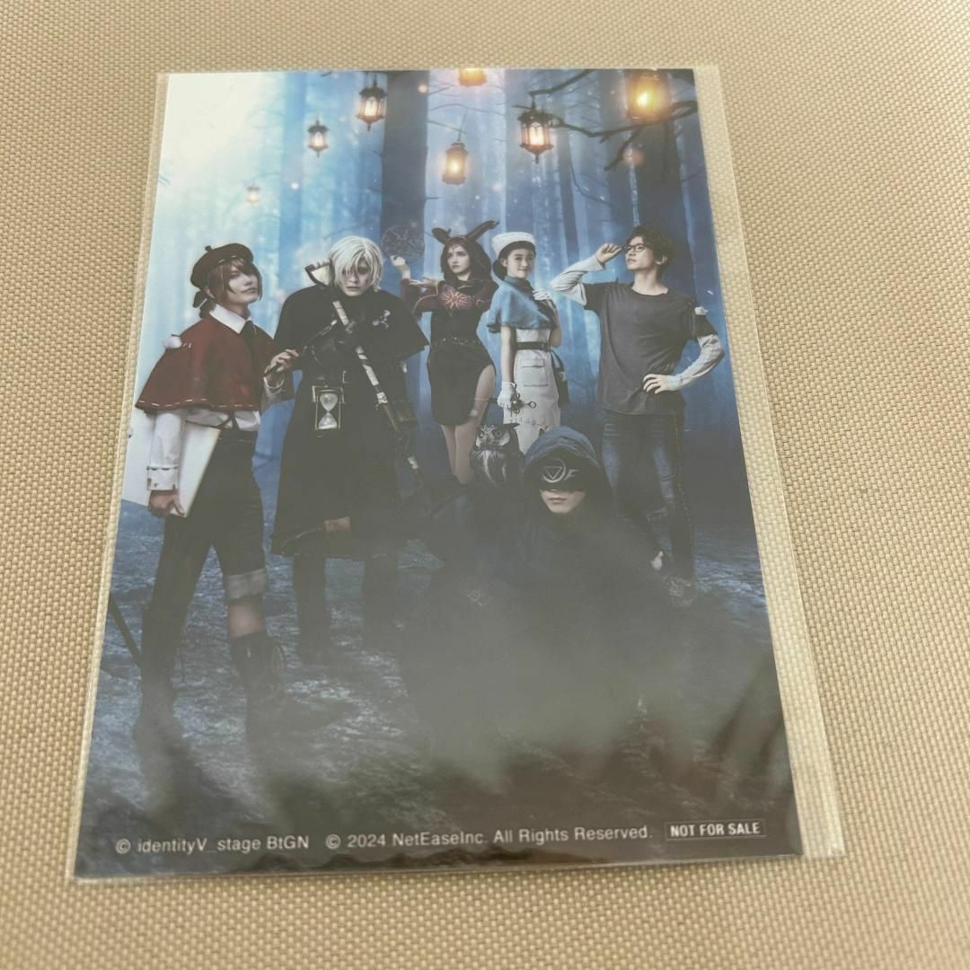 舞台 第五人格 Identity V 特典 ブロマイド サバイバー① エンタメ/ホビーのアニメグッズ(その他)の商品写真