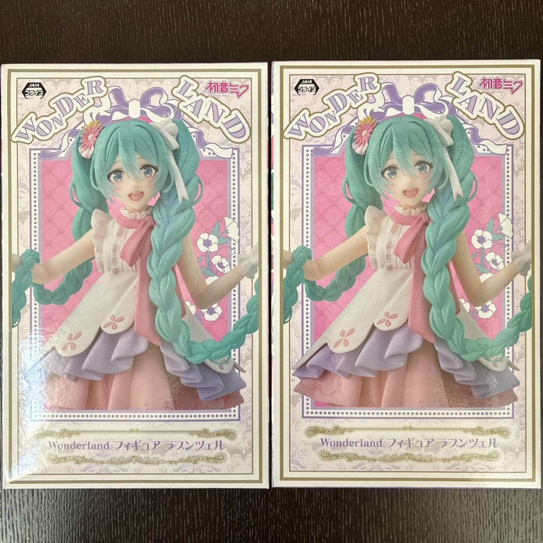 TAITO(タイトー)の初音ミク Wonderland フィギュア ラプンツェル セット エンタメ/ホビーのフィギュア(アニメ/ゲーム)の商品写真