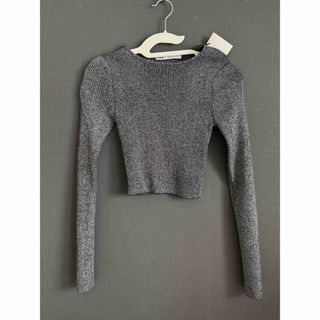 ZARA - 完売品 ZARA ソフトインターロックアシンメトリー ZARA - 完売品 ZARA ソフトインターロックアシンメトリー