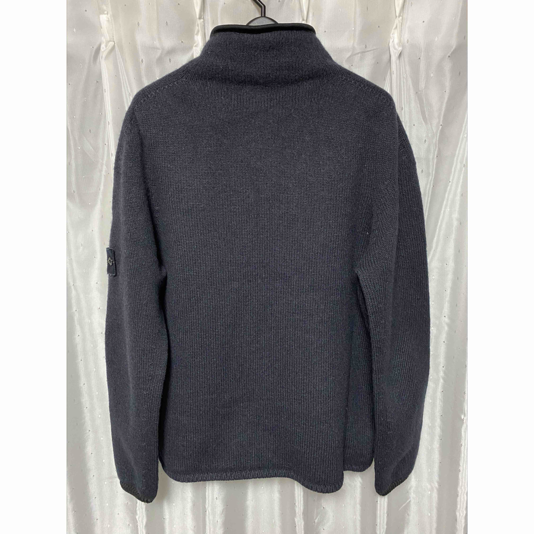 STONE ISLAND - STONE ISLAND 04aw ハーフジップニット グレーの STONE ISLAND - STONE ISLAND 04aw ハーフジップニット グレーの