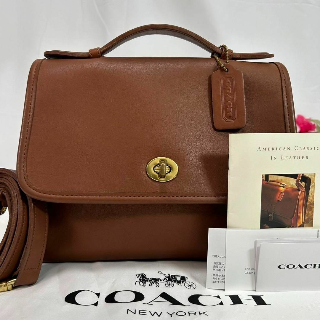 COACH - 【未使用品/付属品完備】オールドコーチ 9870 2way COACH - 【未使用品/付属品完備】オールドコーチ 9870 2way