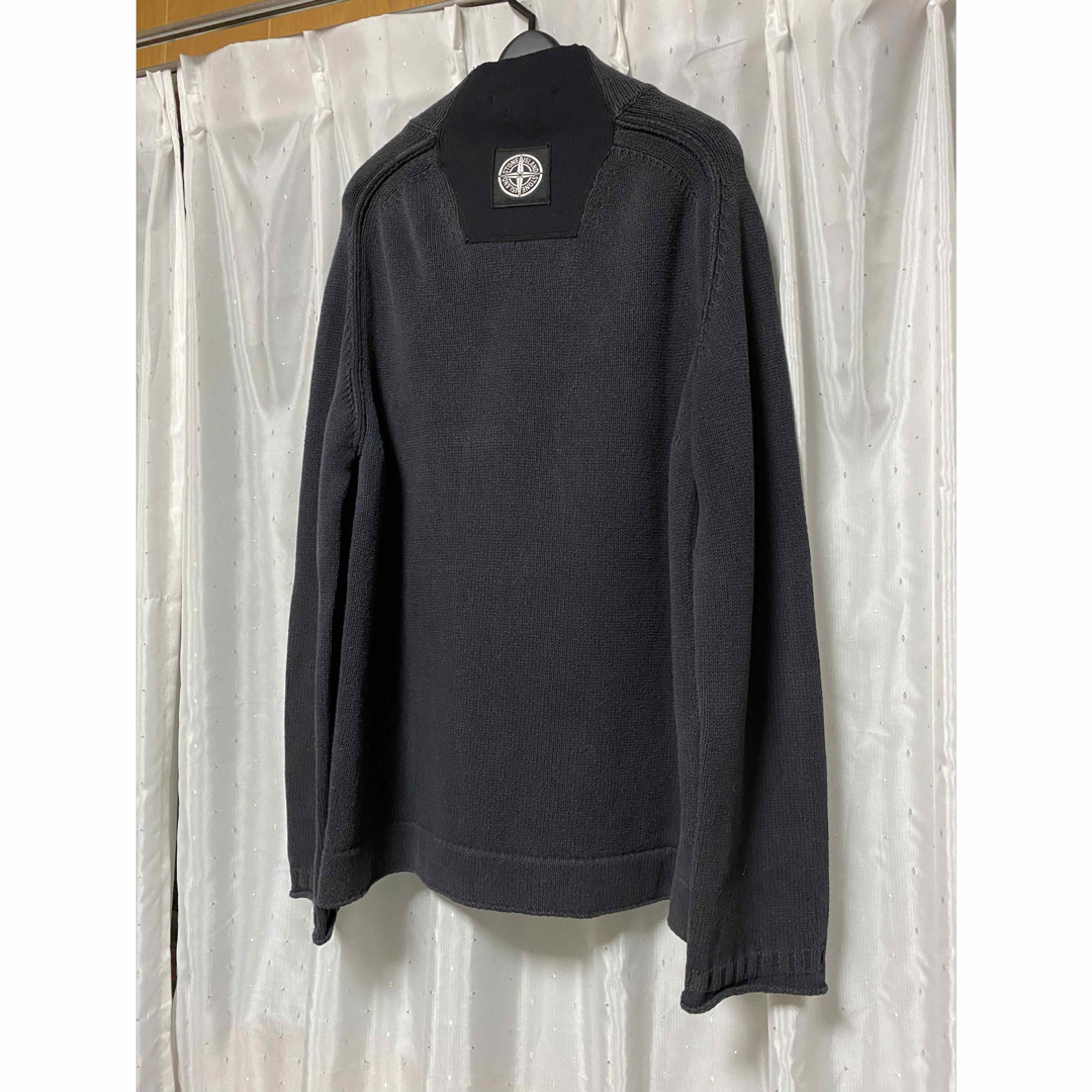 STONE ISLAND - STONE ISLAND 05ss ハーフジップニット ロゴの STONE ISLAND - STONE ISLAND 05ss ハーフジップニット ロゴの