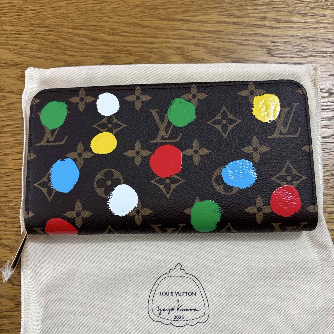 LOUIS VUITTON - ルイヴィトン 草間彌生 ジッピーウォレットの LOUIS VUITTON - ルイヴィトン 草間彌生 ジッピーウォレットの