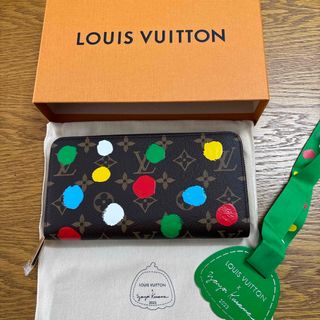 LOUIS VUITTON - ルイヴィトン 草間彌生 ジッピーウォレットの LOUIS VUITTON - ルイヴィトン 草間彌生 ジッピーウォレットの