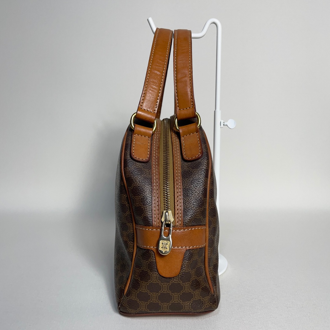 CELINE - 2503-65|セリーヌ ハンドバッグ レザー ブラウン CELINE - 2503-65|セリーヌ ハンドバッグ レザー ブラウン