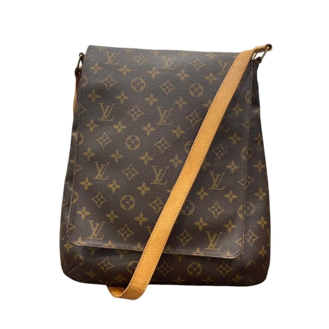 LOUIS VUITTON - 　ルイ・ヴィトン LOUIS VUITTON ミュゼット M51256 ブラウン モノグラム ユニセックス ショルダーバッグ
