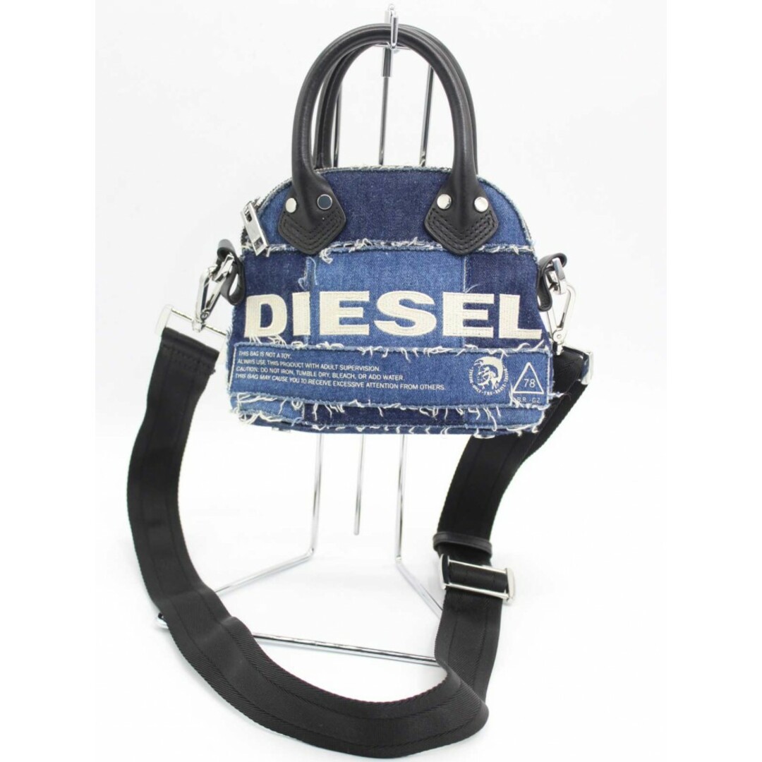 DIESEL - ディーゼル ミニデニム2wayバッグ レディース ブルー系 DIESEL - ディーゼル ミニデニム2wayバッグ レディース ブルー系
