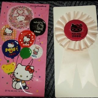 ハローキティ(ハローキティ)の📮サンリオ　ハローキティ　ロゼット(その他)