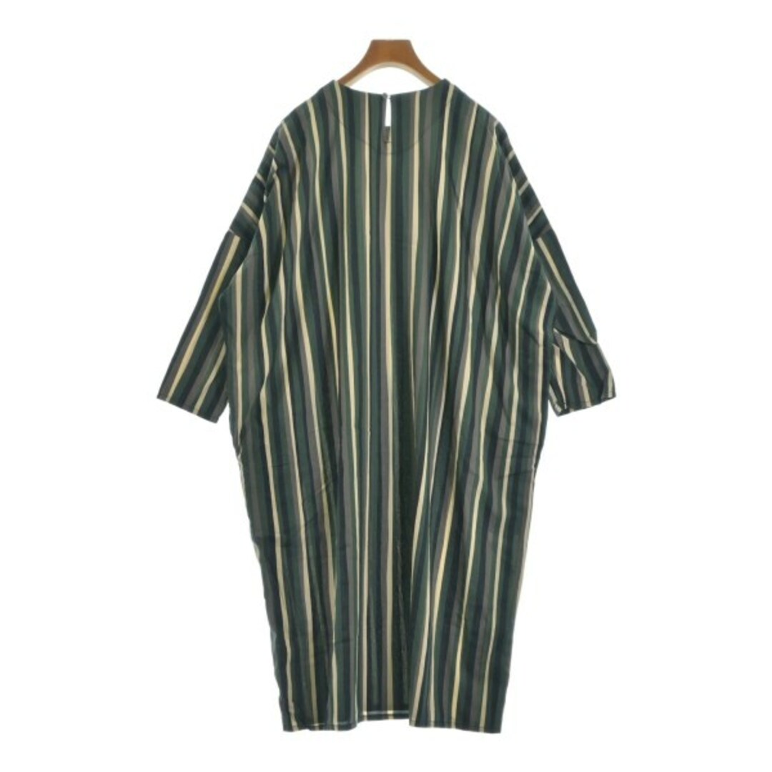 ZUCCa - ZUCCa ズッカ ワンピース M カーキx紺xベージュ等 ZUCCa - ZUCCa ズッカ ワンピース M カーキx紺xベージュ等
