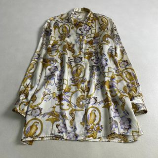 Salvatore Ferragamo - シルク100%☆フェラガモ 総柄 シルク Salvatore Ferragamo - シルク100%☆フェラガモ 総柄 シルク