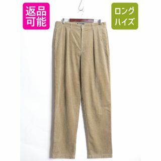 ラルフローレン(Ralph Lauren)の90s 初期タグ ポロ ラルフローレン 太畝 コーデュロイ パンツ メンズ 35 36 90年代 オールド スラックス ストレート ツータック ポロコーズ(スラックス)