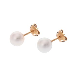 MIKIMOTO - ミキモト ☆ベビーパールピアス☆ゴールド希少品♪の MIKIMOTO - ミキモト ☆ベビーパールピアス☆ゴールド希少品♪の