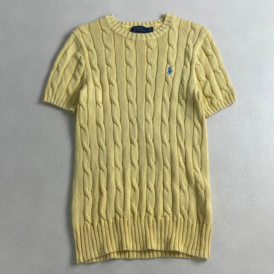 POLO RALPH LAUREN - 美品 ポロラルフローレン 半袖ニット POLO RALPH LAUREN - 美品 ポロラルフローレン 半袖ニット