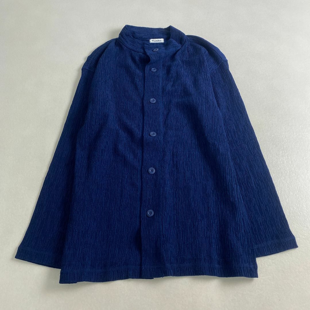 ISSEY MIYAKE - 美品　イッセイミヤケ　ブラウス　長袖シャツ　plantation プリーツ