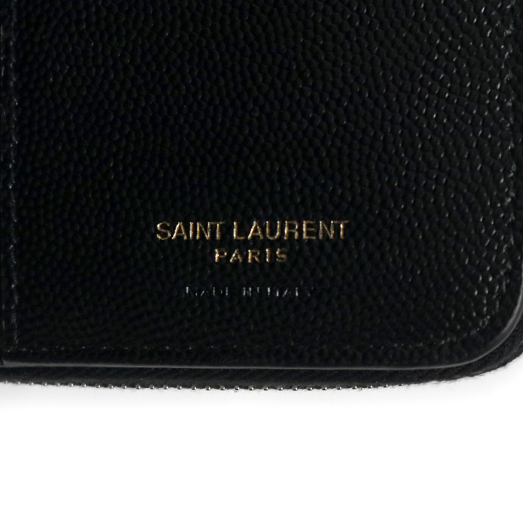 SAINT LAURENT - サンローラン モノグラム コンパクト ジップ SAINT LAURENT - サンローラン モノグラム コンパクト ジップ