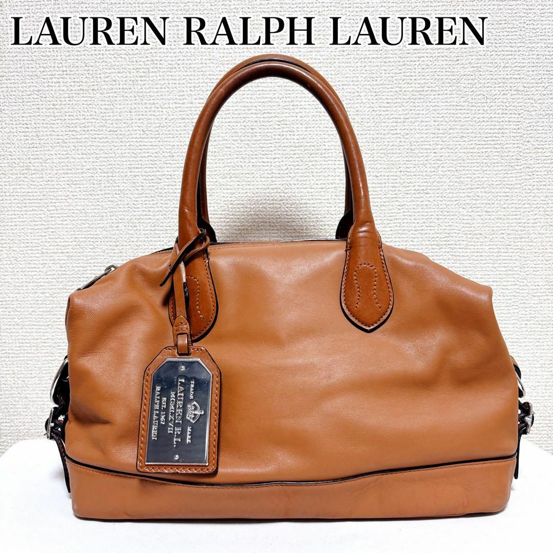 Ralph Lauren - 【希少】LAUREN RALPH LAUREN ラルフローレン レザー　バック