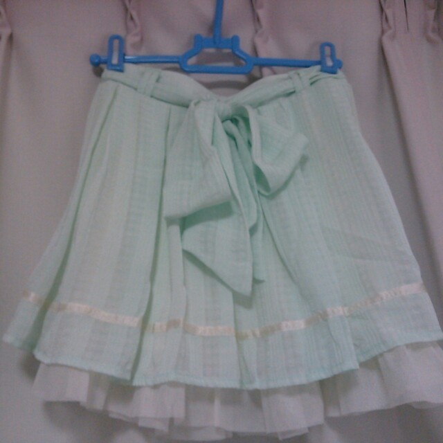 Ank Rouge(アンクルージュ)のリボンベルト付きスカート レディースのスカート(ミニスカート)の商品写真