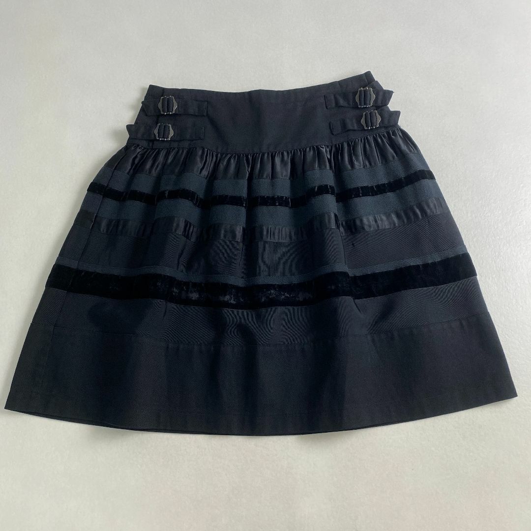 JUNYA WATANABE COMME des GARCONS - ジュンヤワタナベコムデギャルソン　スカート　AD2006 00s Y2K 黒