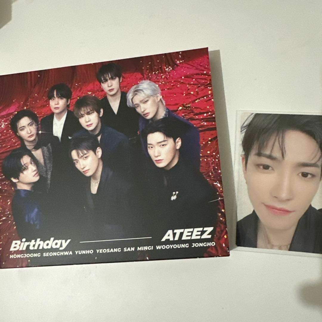 ATEEZ - ATEEZ Birthday 初回限定版A ホンジュン封入トレカ付の ATEEZ - ATEEZ Birthday 初回限定版A ホンジュン封入トレカ付の