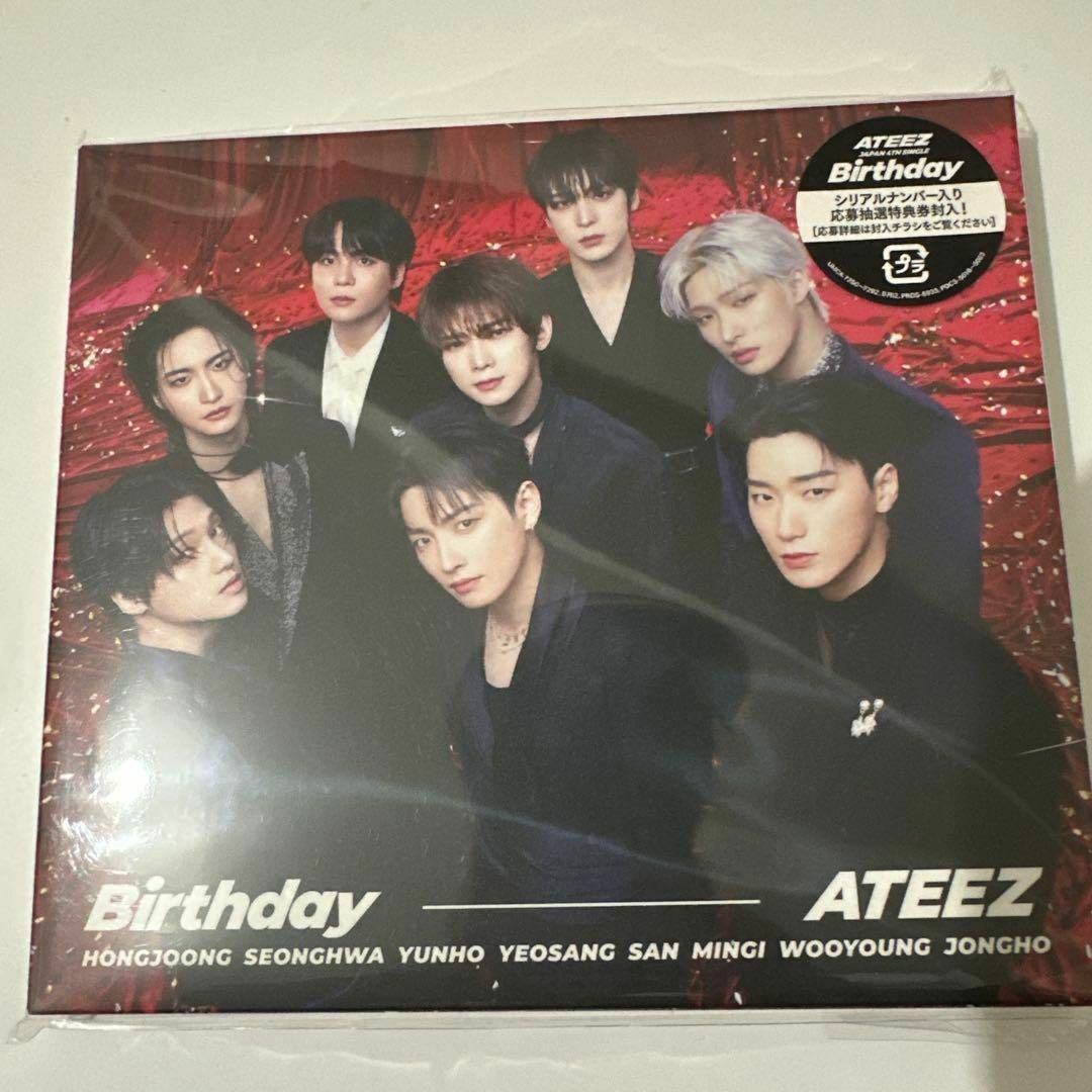 ATEEZ - ATEEZ Birthday 初回限定版A ホンジュン封入トレカ付の ATEEZ - ATEEZ Birthday 初回限定版A ホンジュン封入トレカ付の