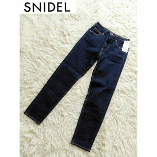 SNIDEL - SNIDEL スナイデル ダブルタックデニムワイドパンツの SNIDEL - SNIDEL スナイデル ダブルタックデニムワイドパンツの