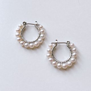 K18WGブラックダイヤモンドピアス0.20ctAAA片耳用の通販 by ラマ K18WGブラックダイヤモンドピアス0.20ctAAA片耳用の通販 by ラマ