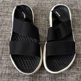 crocs - クロックス アリス ワーク ブラック W6の通販 by