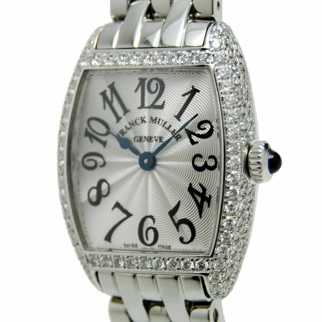 FRANCK MULLER - フランクミュラー/FRANCK MULLER/レディース時計/トノーカーベックス/インターミディエ/SS/ダイヤベゼル/シルバー/2252QZD【LW400】