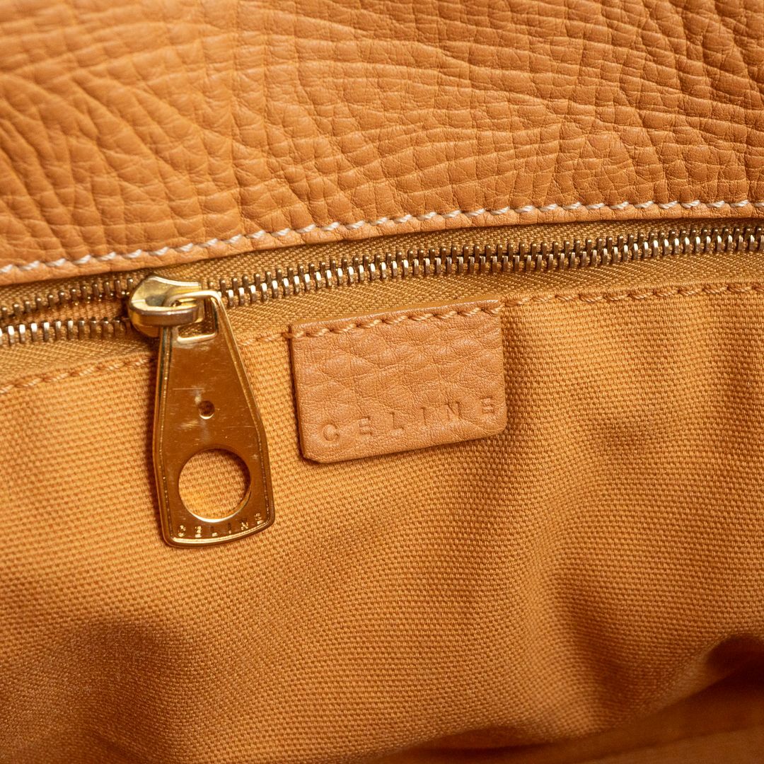 CELINE - セリーヌ ヴィンテージ ショルダーバッグ ブラウン CELINE - セリーヌ ヴィンテージ ショルダーバッグ ブラウン