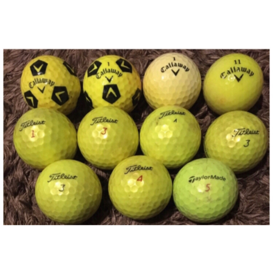 Titleist(タイトリスト)のゴルフ ボール タイトリスト キャロウェイ テーラーメイド スポーツ/アウトドアのゴルフ(その他)の商品写真