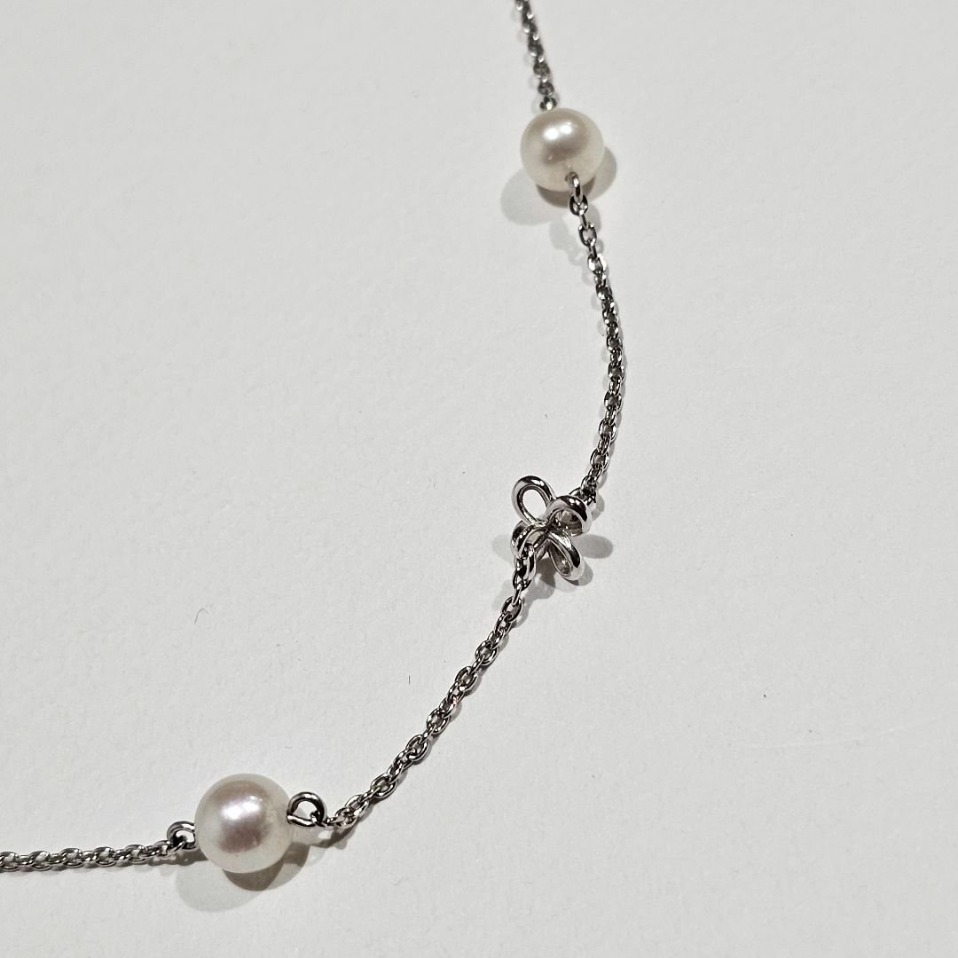 TASAKI - 1427 タサキパールネックレスK18WGホワイトゴールド5mm TASAKI - 1427 タサキパールネックレスK18WGホワイトゴールド5mm
