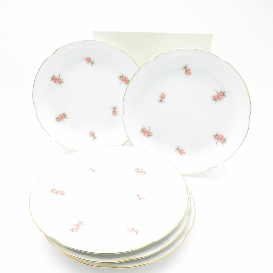 美品 OKURA 大倉陶園 小花 銘々皿揃 小皿 5枚 15cmプレート 美品 OKURA 大倉陶園 小花 銘々皿揃 小皿 5枚 15cmプレート