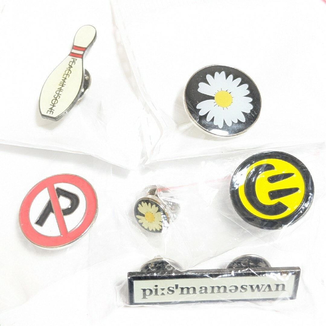 PEACEMINUSONE - 🌼G-DRAGON ピンバッジ🌼GD ⑥個セット PEACEMINUSONE - 🌼G-DRAGON ピンバッジ🌼GD ⑥個セット