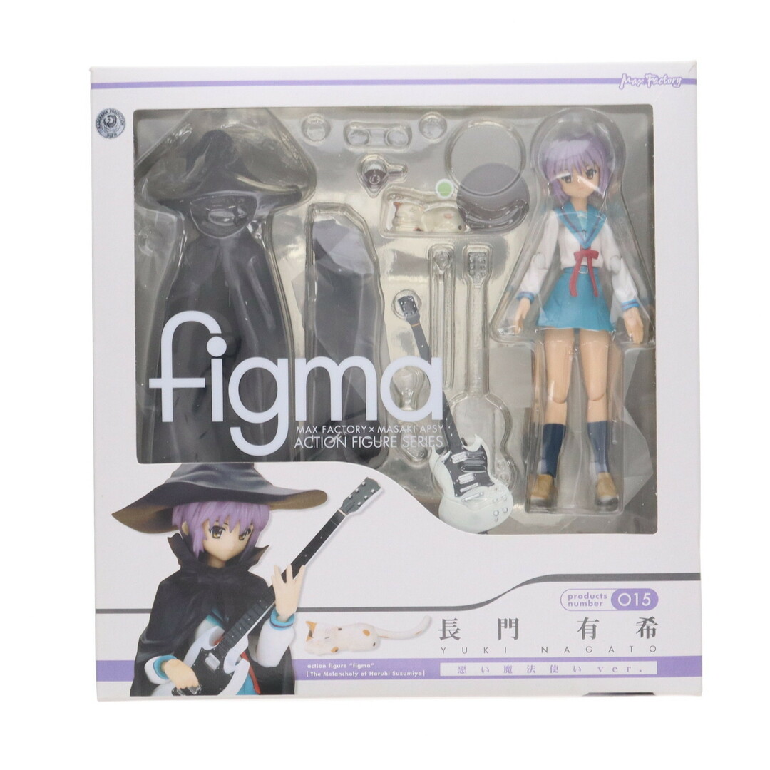 Max Factory - figma(フィグマ) 015 長門有希(ながとゆき) 悪い魔法使いver. 涼宮ハルヒの憂鬱 完成品 可動フィギュア マックスファクトリー