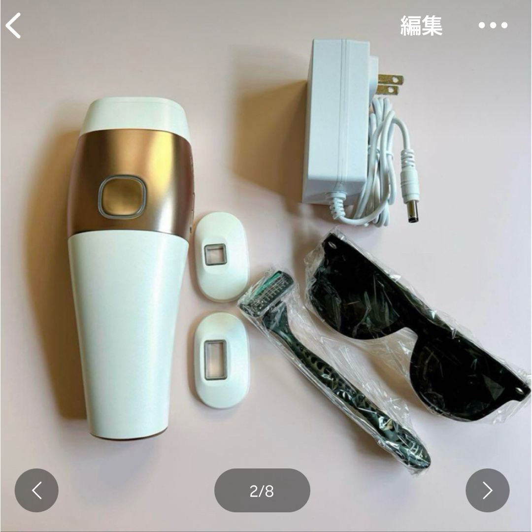 ✨大セール✨脱毛器 家庭用脱毛器 光美容器 コスメ/美容のボディケア(脱毛/除毛剤)の商品写真