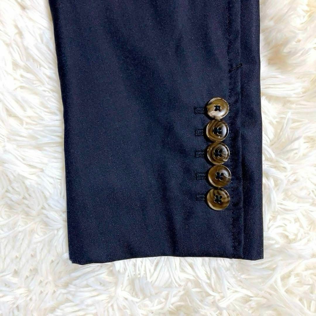 GUCCI - 【現行】GUCCI スーツ ネイビー シルク 大きいサイズ50 GUCCI - 【現行】GUCCI スーツ ネイビー シルク 大きいサイズ50