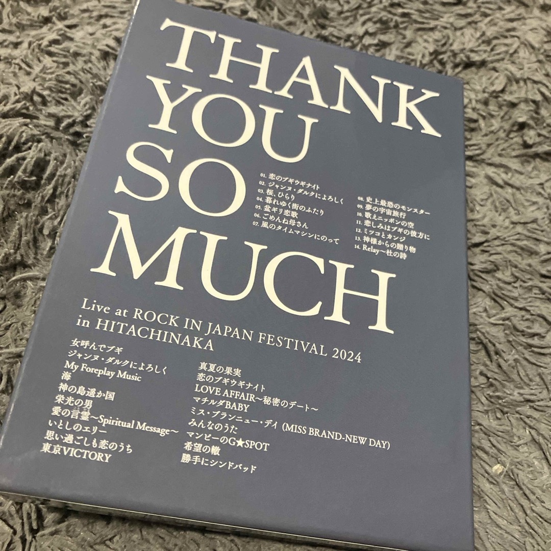 THANK YOU SO MUCH(完全生産限定盤B)サザンオールスターズの THANK YOU SO MUCH(完全生産限定盤B)サザンオールスターズの