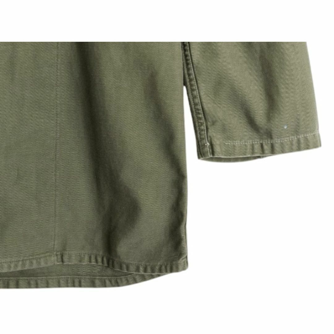 60s ☆ 米軍実物 US ARMY コットン サテン ユーティリティ 60s ☆ 米軍実物 US ARMY コットン サテン ユーティリティ
