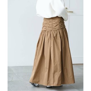 IENA - イエナ カルゼストレッチランダムタックスカート IENA - イエナ カルゼストレッチランダムタックスカート