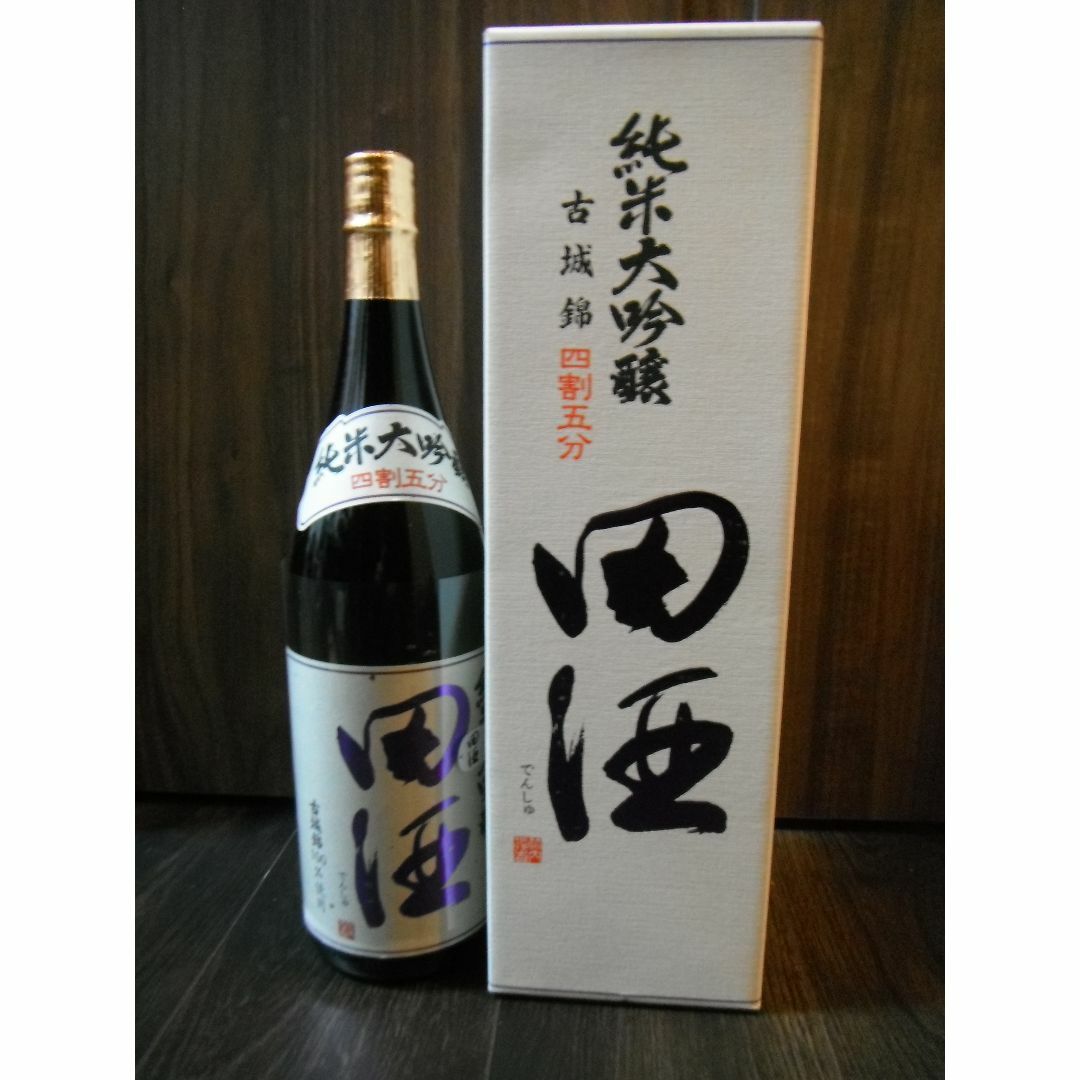 西田酒造 田酒 純米大吟醸 古城錦 四割五分 一升瓶 1800ml　箱入り