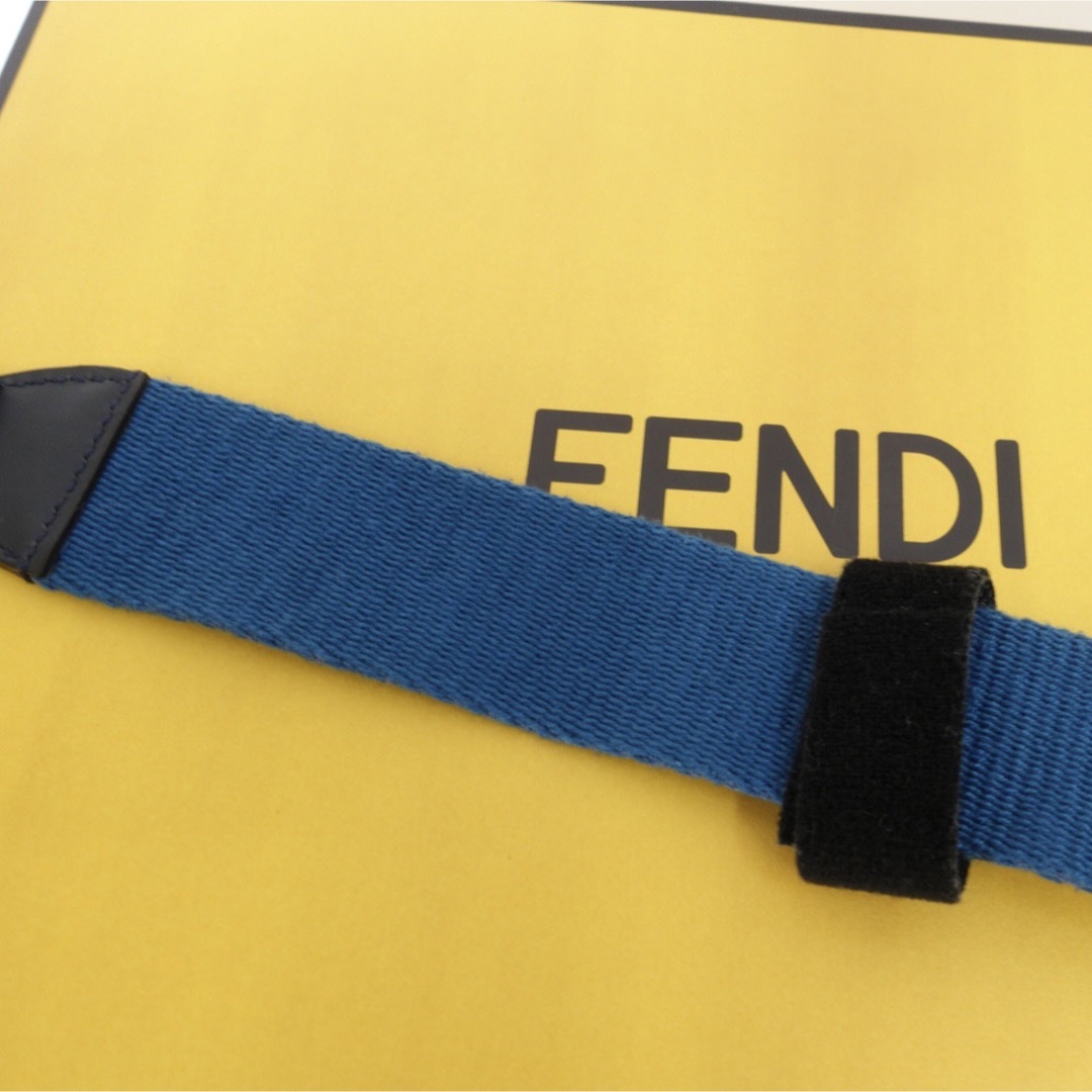 FENDI - 【ほぼ使用品】FENDI ズッカ柄 スタッズ ストラップ
