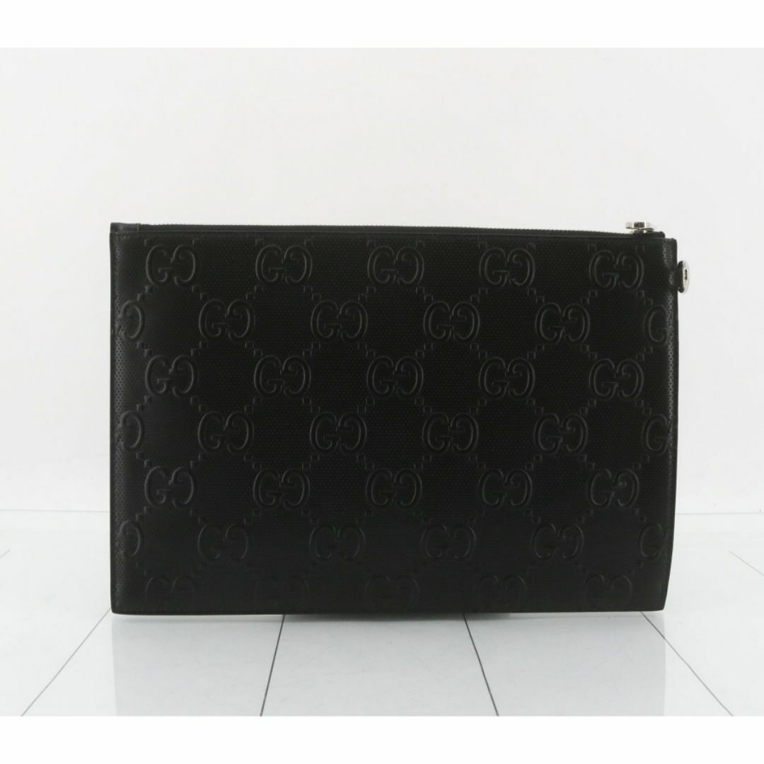 GUCCI - 新品 グッチ クラッチバッグ 625569 GGエンボス BLACK GUCCI - 新品 グッチ クラッチバッグ 625569 GGエンボス BLACK