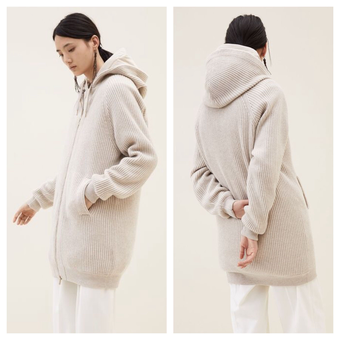 BRUNELLO CUCINELLI - P79☆美品☆極上カシミヤ100% フーデッド BRUNELLO CUCINELLI - P79☆美品☆極上カシミヤ100% フーデッド